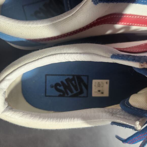 Vans Old Skool Sport Pop Red Vallarta Blue - Picture 10 of 12